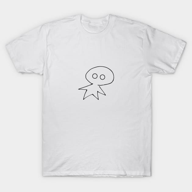 Curious Alien 1 T-Shirt by xam